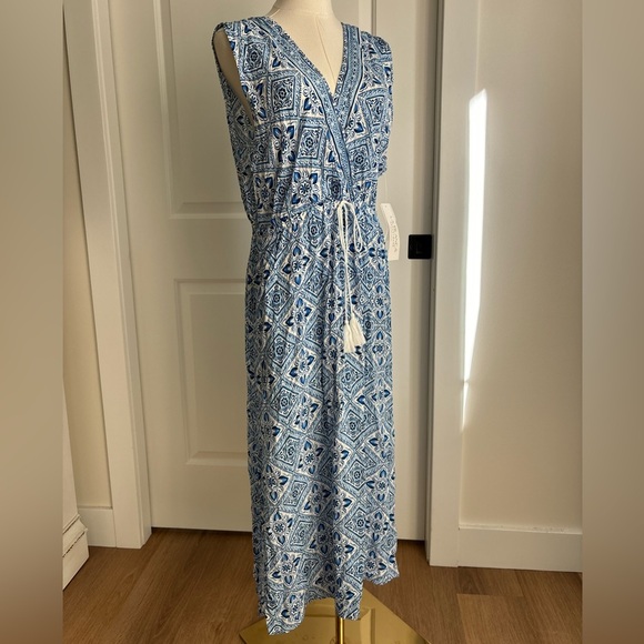 La Blanca Breeze Resortwear Tie Front Cover-Up Dress - Picture 5 of 7